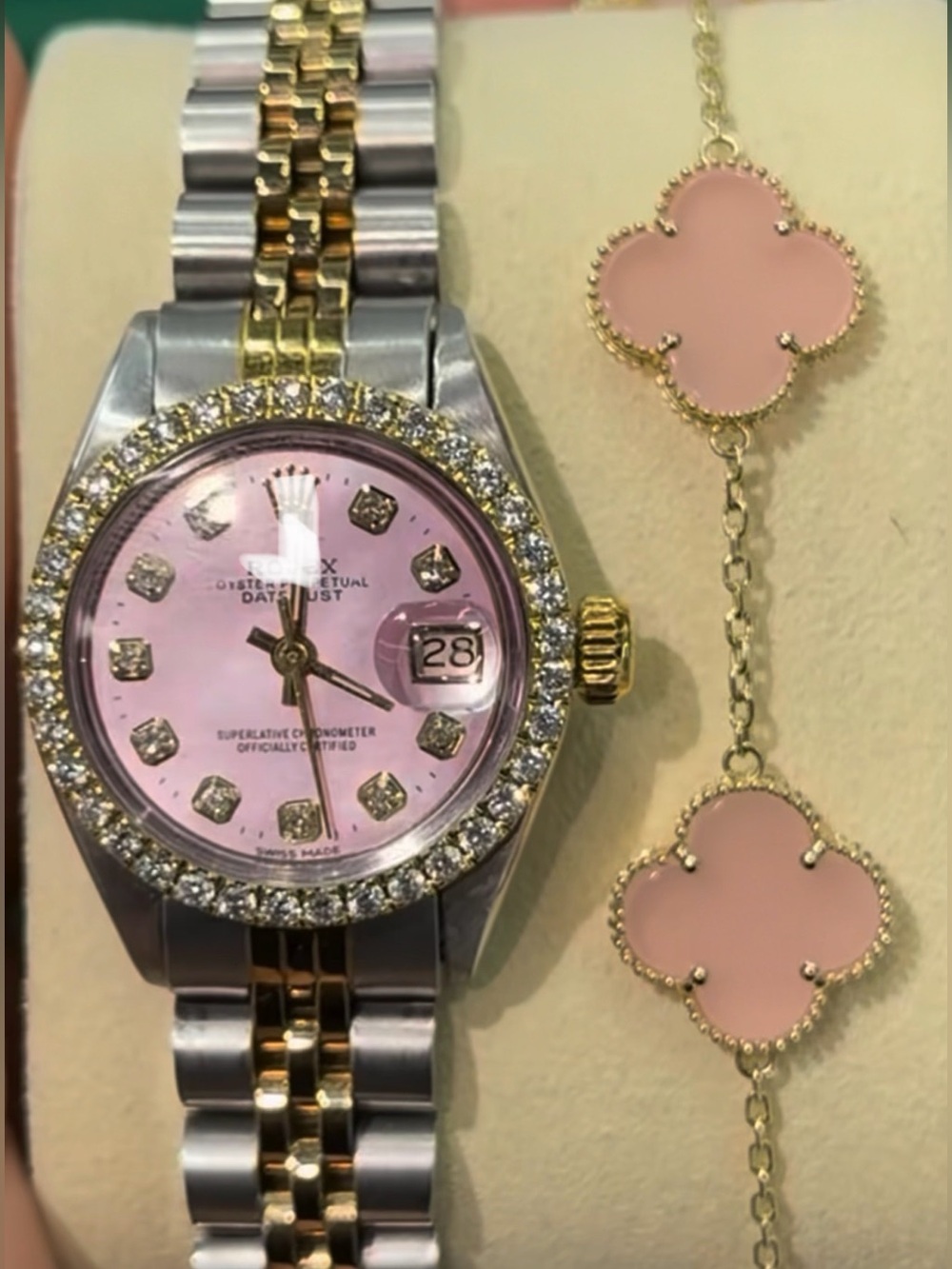 Women Brand Watch with Bracelet